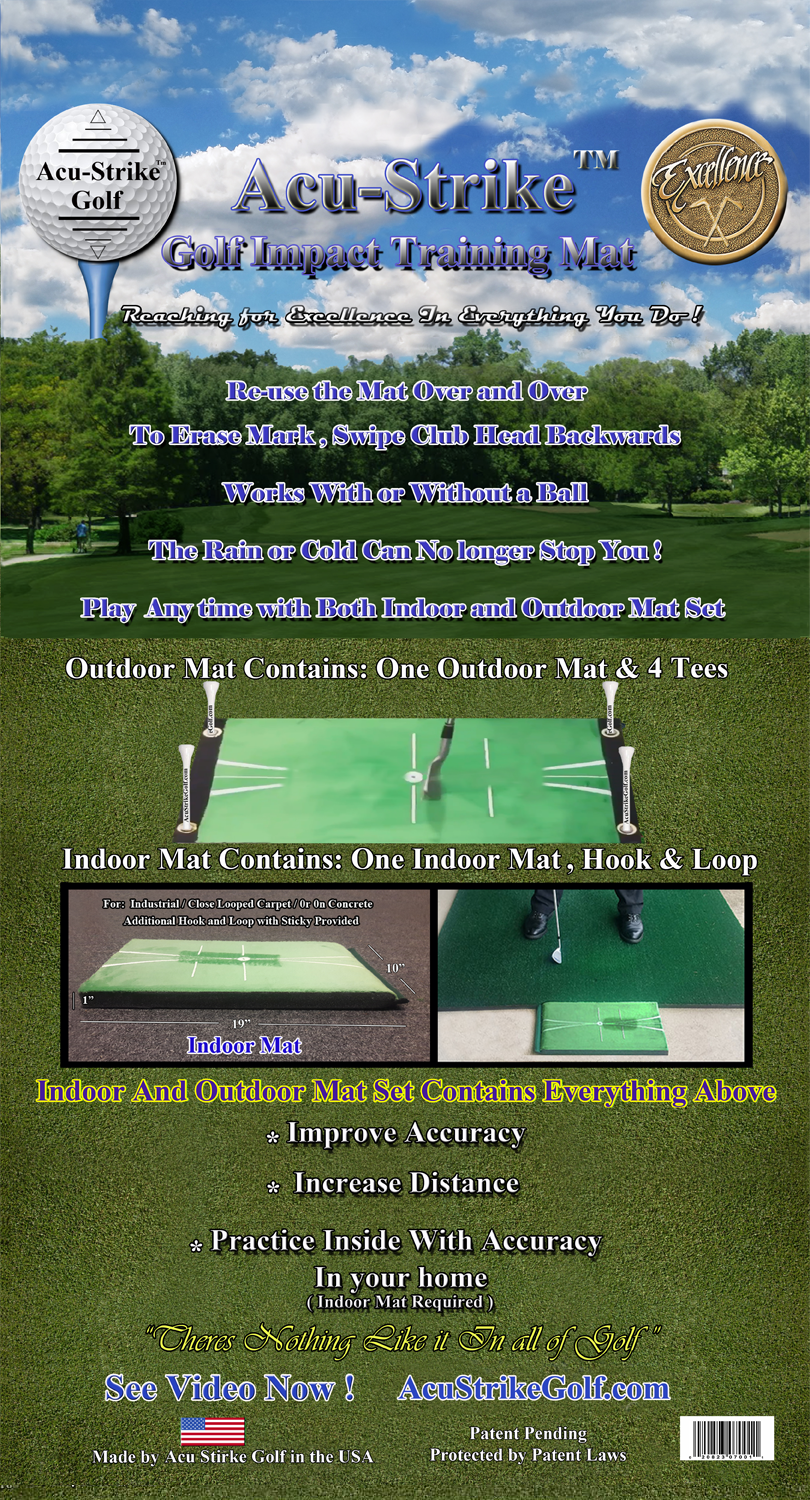 Acu Strike Golf Impact Training Mat