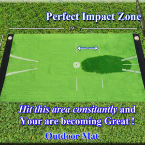 OUTDOOR Acu-Strike Golf Impact Training Mat