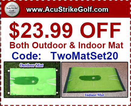 Acu-Strike Golf Impact Training Mat Golf Practice Aid Review - Golfalot